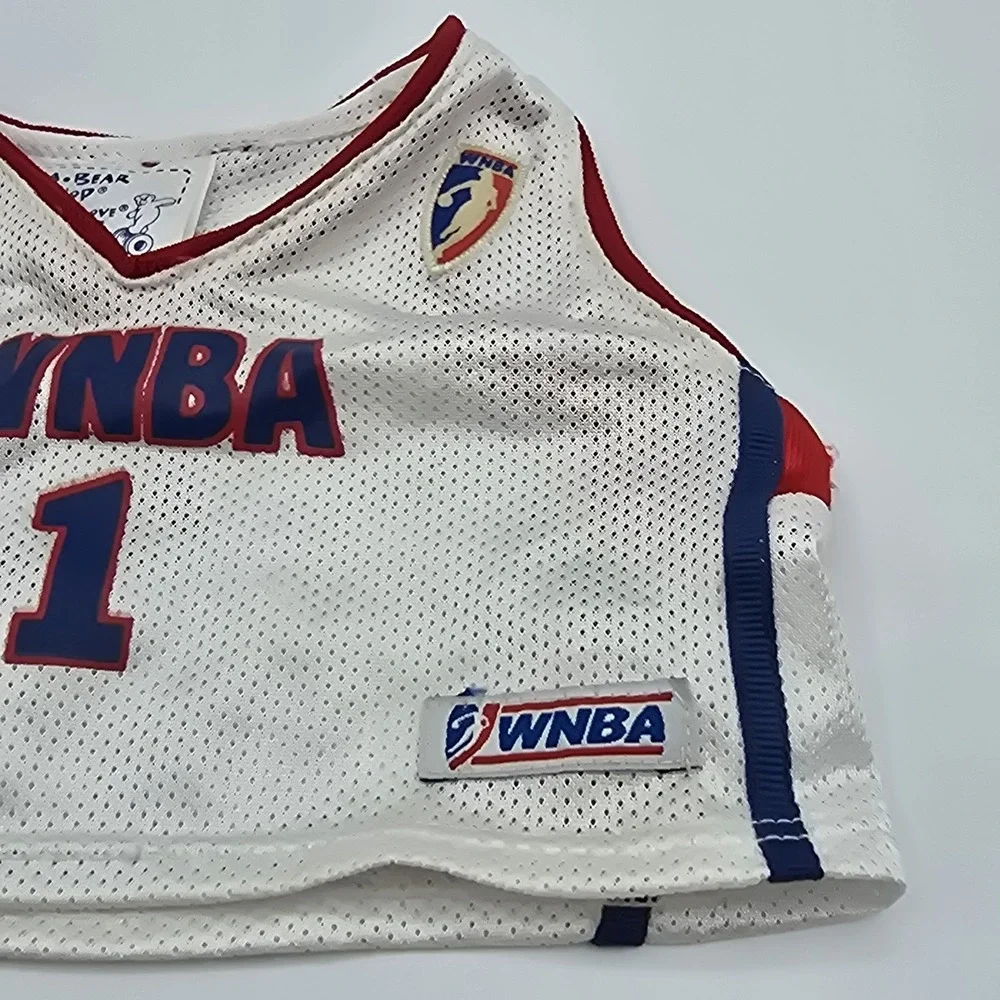 Build‎ a Bear White Tank Top Jersey WNBA 1 Basketball